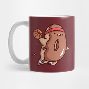 Brown Dunkin Donut Mug